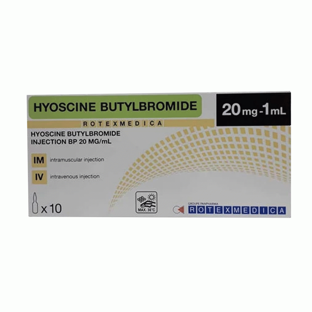 Hyoscine Butylbromide Injection Bp Mg L Thu C G