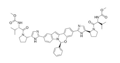 Cấu trúc của Elbasvir