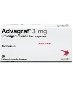 Thuốc Advagraf 3mg (Tacrolimus 3mg)
