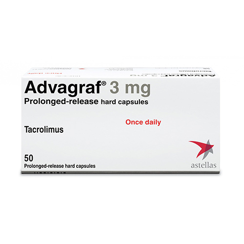 Thuốc Advagraf 3mg (Tacrolimus 3mg)