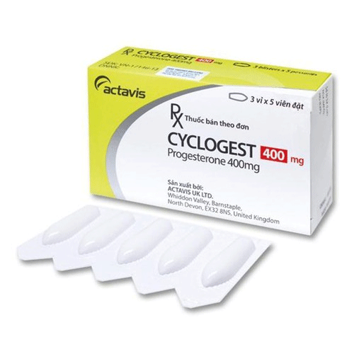 Thuốc Cyclogest 400mg ( Progesterone 400mg)