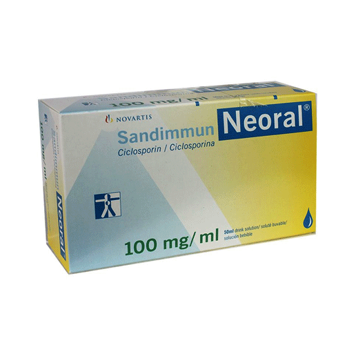 Thuốc Sandium Neoral 100mg (Ciclosporin 100mg)