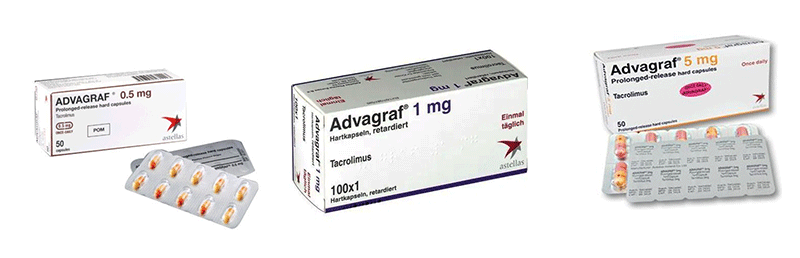 Thuốc Advagraf 0.5mg, 1mg và 5mg