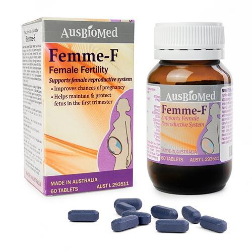 Thuốc Femme F tăng khả năng thụ thai