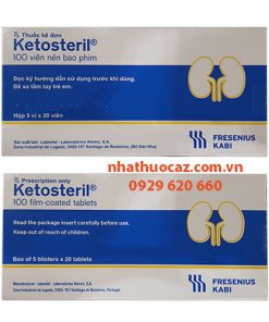 Thuốc Ketosteril (Mẫu mới)