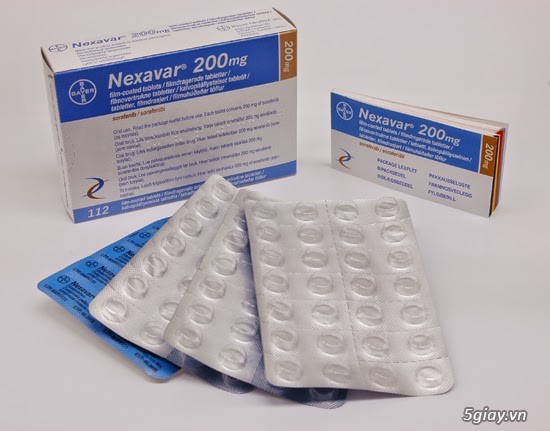 Thuốc Nexavar dạng vỉ giá bao nhiêu