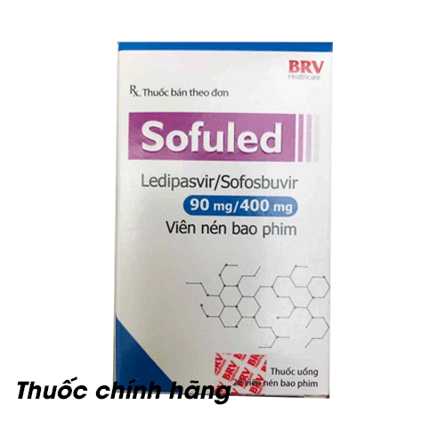 Thuốc Sofuled - Ledipasvir 90mg/Sofosbuvir 400mg