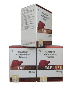 Thuốc Tafsafe 25 mg dạng lọ do công ty Dược phẩm Đa Lê Phân phối