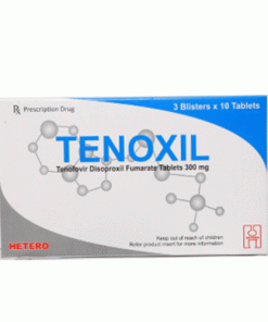 Thuốc Tenoxil 300mg (Tenofovir disoproxil fumarate 300mg)