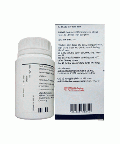 Thuốc Aluvia 200mg/50mg - Lopinavir và Ritonavir giá bao nhiêu?