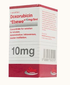 Thuốc Doxorubicin Ebewe 10mg/5mL – Doxorubicine hydrochloride 10mg/5mL điều trị ung thư
