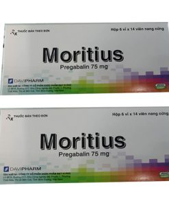 Thuốc Moritius 75mg giá bao nhiêu?