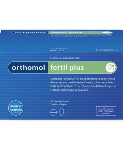 Thuốc Orthomol Fertil cải thiện chất lượng tinh trùng.