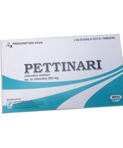 Thuốc Pettinari – Citicolin 500mg giá bao nhiêu?
