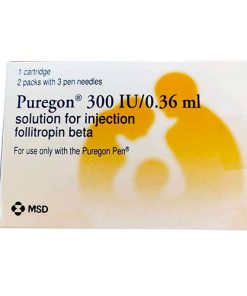 Thuốc Puregon 100 IU/0,5 ml kích thích nang trứng phát triển