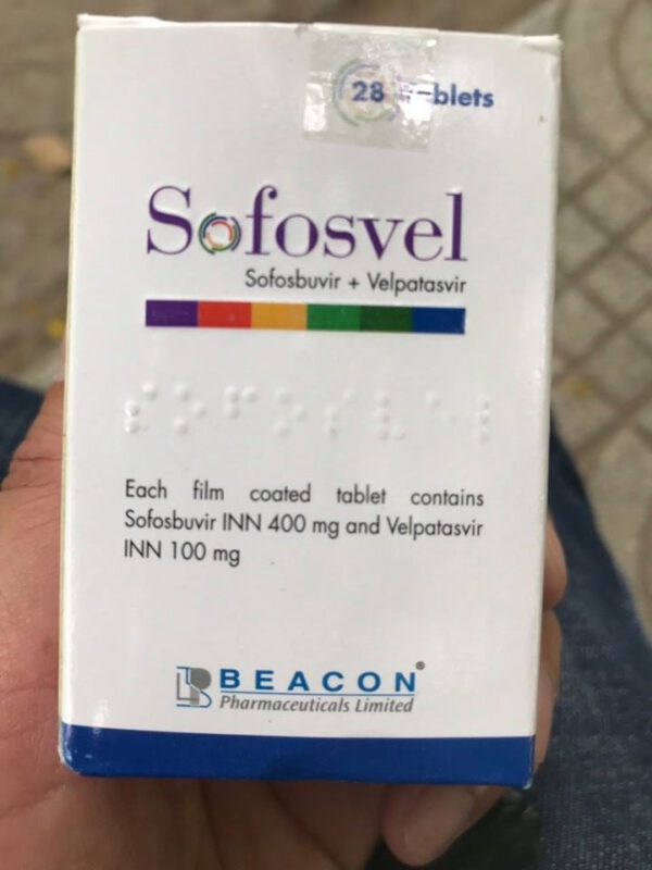 Thuốc Sofosvel 400mg/100mg – Sofosbuvir và Velpatasvir