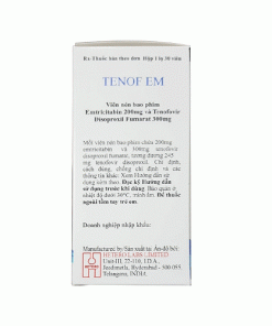 Thuốc Tenof EM – Emtricitabine 200mg giá bao nhiêu?