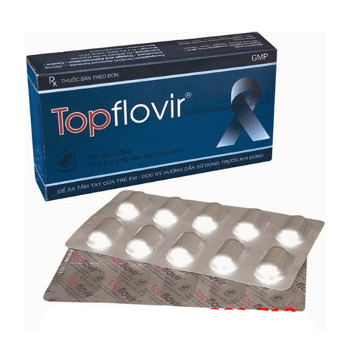 Thuốc Topflovir – Tenofovir disoproxil fumarat 300mg