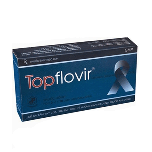 Thuốc Topflovir – Tenofovir disoproxil fumarat 300mg giá bao nhiêu?