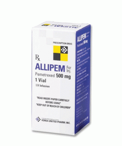 Thuốc Allipem Pemetrexed 500mg điều trị ung thư phổi