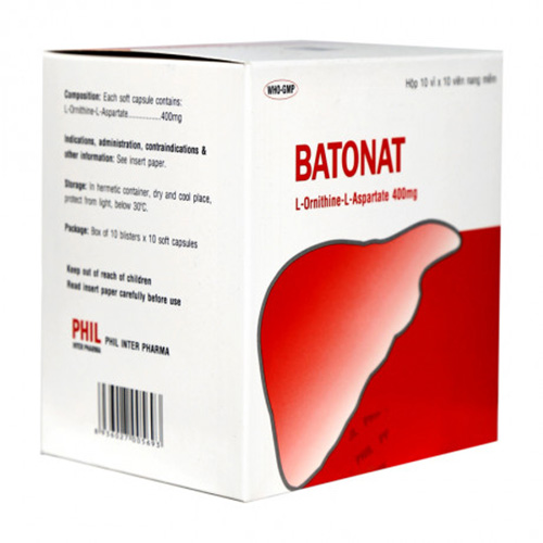 Thuốc Batonat 400mg - Công dụng, Liều dùng, Giá bán