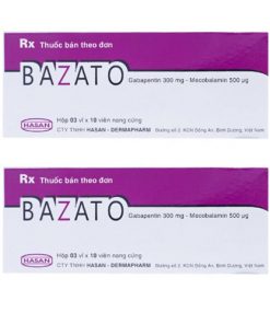 Thuốc Bazato 300mg/0.5mg có tác dụng gì?