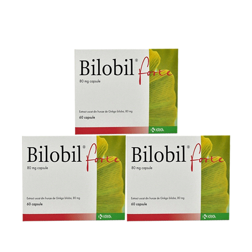 Thuốc Bilobil 80mg - Ginkgo biloba 80mg