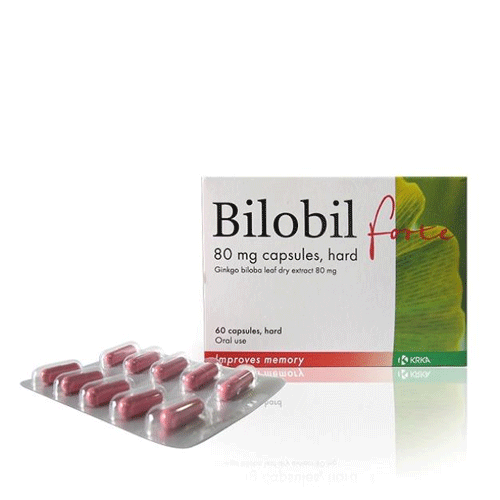 Thuốc Bilobil 80mg – Ginkgo biloba 80mg – Công dụng, Liều dùng, Giá bán