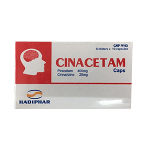 Thuốc Cinacetam 400mg/25mg – Công dụng – Liều dùng – Giá bán