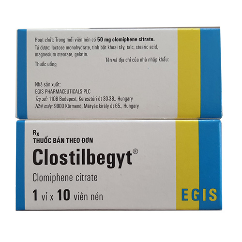 Thuốc Clostilbegyt 50mg – Công dụng – Liều dùng – Giá bán