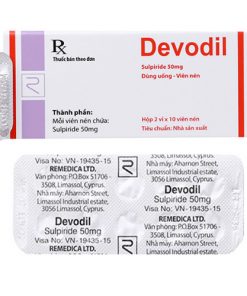 Thuốc Devodil có tác dụng gì?