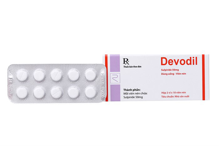 Thuốc Devodil 50mg – Sulpirid 50mg – Công dụng, Liều dùng, Giá bán