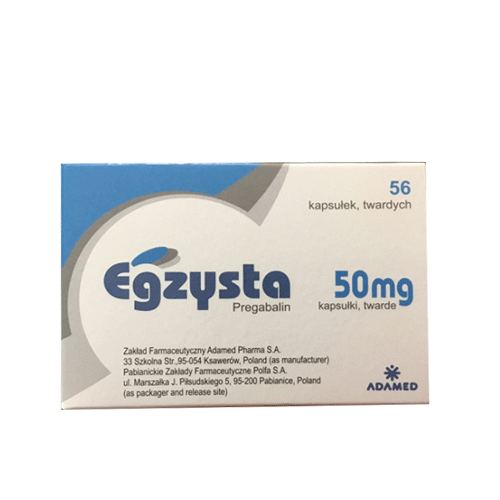 Thuốc Egzysta 50mg – Pregabalin 50mg – Công dụng, Liều dùng, Giá bán