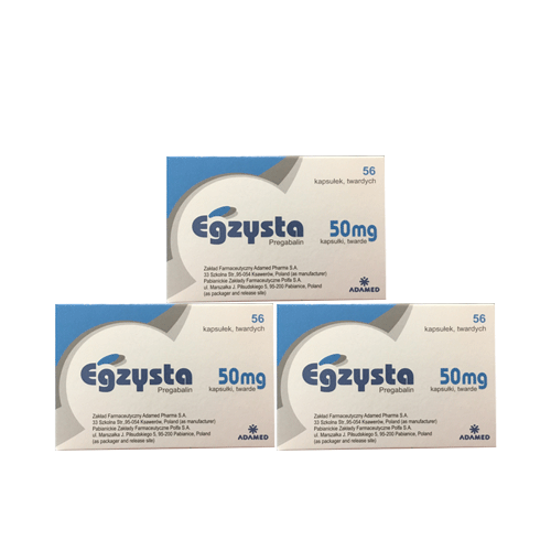 Thuốc Egzysta 50mg – Pregabalin 50mg