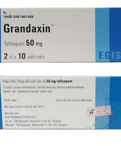 Thuốc Grandaxin có tác dụng gì?