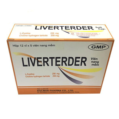 Thuốc Liverterder điều trị sạm da