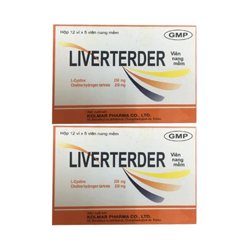 Thuốc Liverterder giá bao nhiêu?