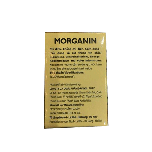 Thuốc Morganin 500mg  – Công dụng – Liều dùng – Giá bán