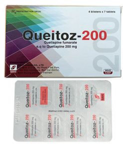 Thuốc Queitoz 200mg – Quetiapin 200mg