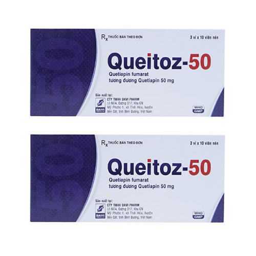 Thuốc Queitoz 50mg – Công dụng – Liều dùng – Giá bán