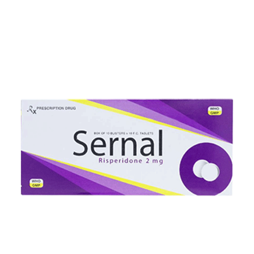 Thuốc Sernal 2mg – Risperidon 2mg – Công dụng, Liều dùng, Giá bán