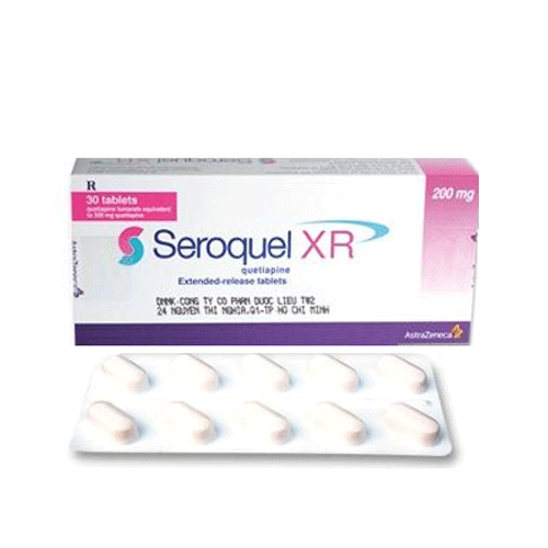 Thuốc Seroquel XR 200mg có tác dụng gì?