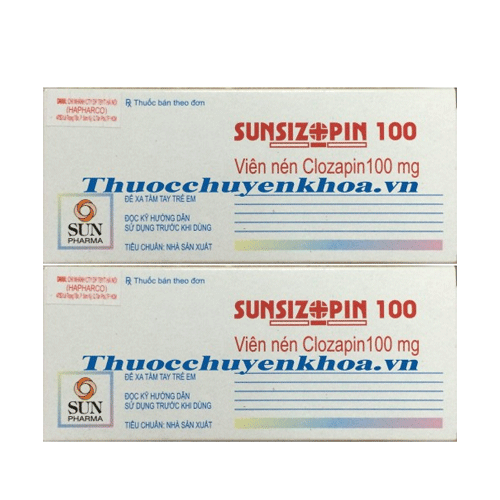 Thuốc Sunsizopin 100mg – Công dụng, Liều dùng, Giá bán, Mua ở đâu