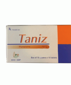 Thuốc Taniz 5mg – Flunarizin 5mg có tác dụng gì?