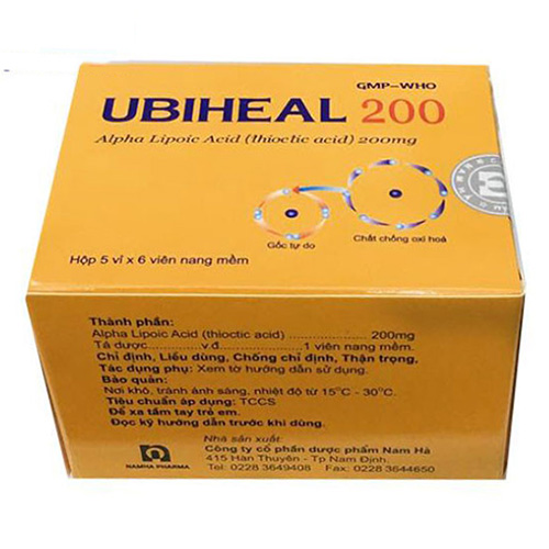 Thuốc Ubiheal 200mg  – Công dụng – Liều dùng – Giá bán