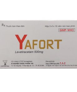 Thuốc Yafort 500mg – Levetiracetam điều trị động kinh