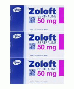 Thuốc Zoloft 50mg – Sertraline 50mg giá bao nhiêu?