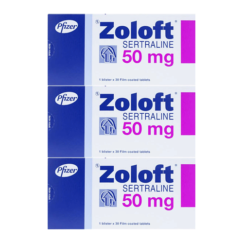 Thuốc Zoloft 50mg – Sertraline 50mg giá bao nhiêu?