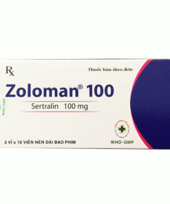 Thuốc Zoloman 100 – Sertraline 100mg