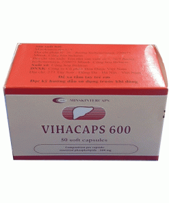Thuốc Vihacaps 600mg cải thiện các bệnh lý về gan